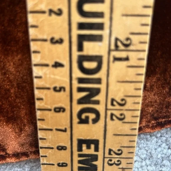 LOFT Burnt Orange Velvet Shell Size XS  NWT - Picture 8 of 8